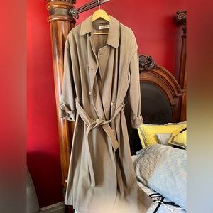 Evan Picone Wool Trench Coat
